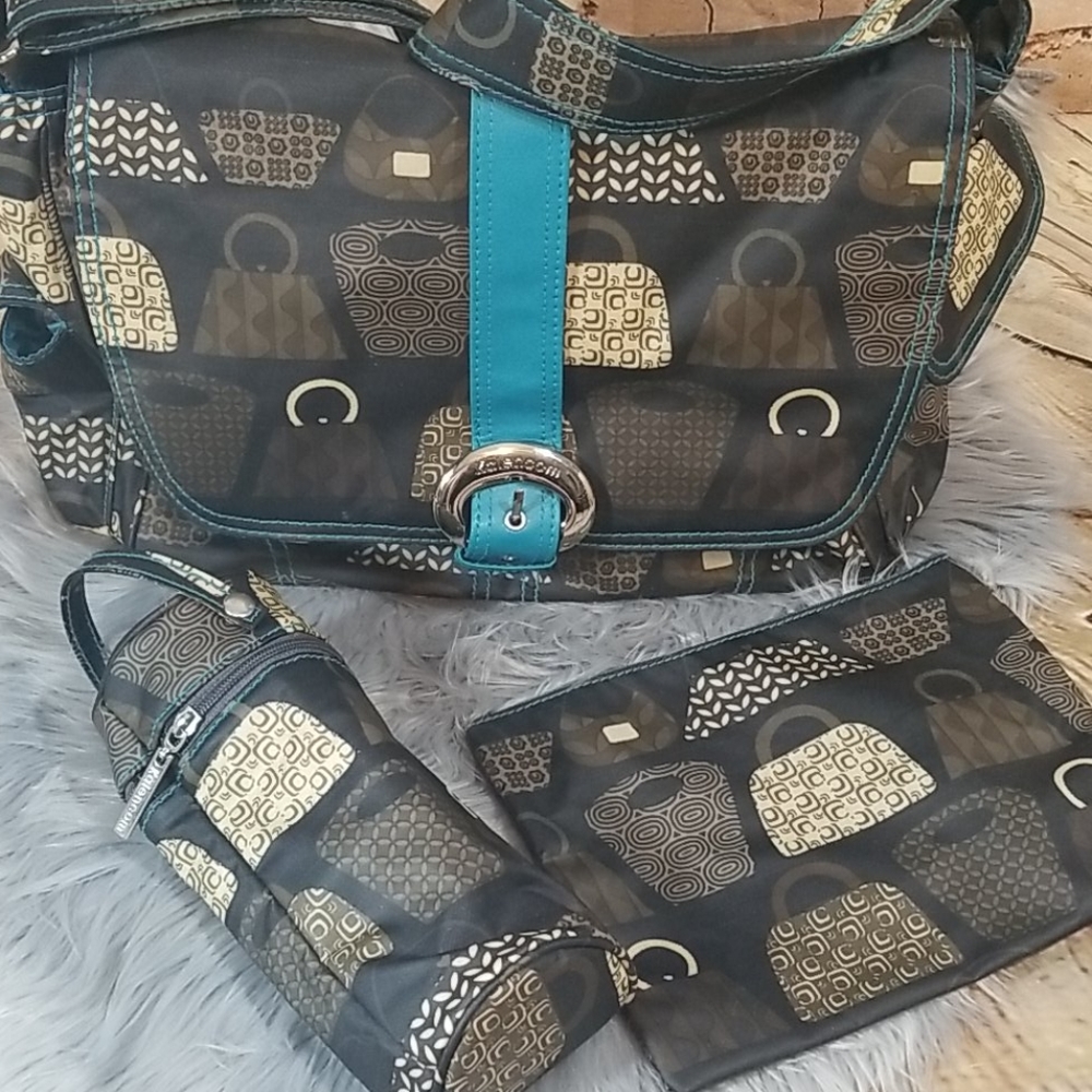 Kalencom 3 piece Baby Diaper Bag Carrier